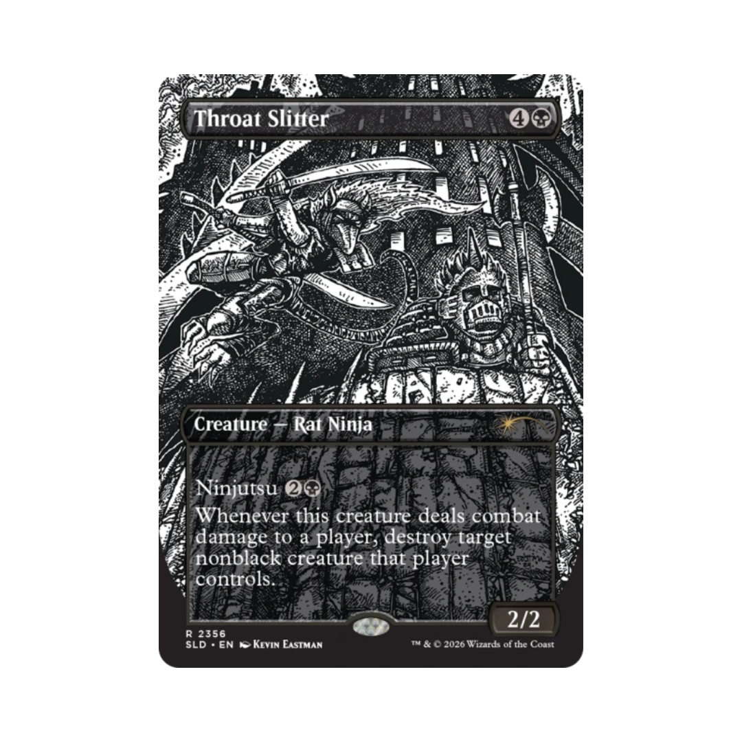 (PREVENTA) MTG Secret Lair - Teenage Mutant Ninja Turtles: Featuring Kevin Eastman - Ink