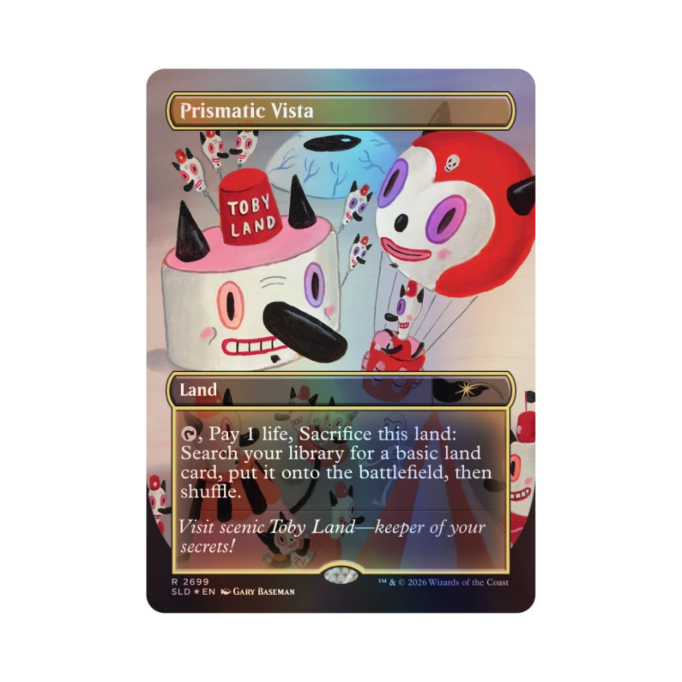 (PREVENTA) MTG Secret Lair - The Cats Are the Best - Toby's Journey by Gary Baseman - Foil