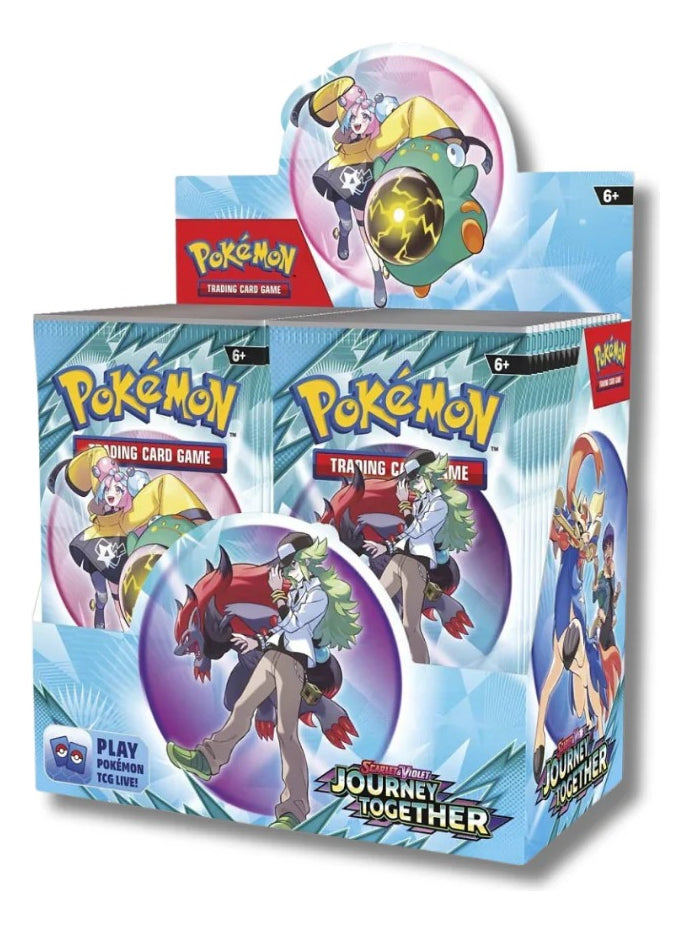 Pokémon Card Game S&v Journey Together Booster Box C/36 Idioma Inglés