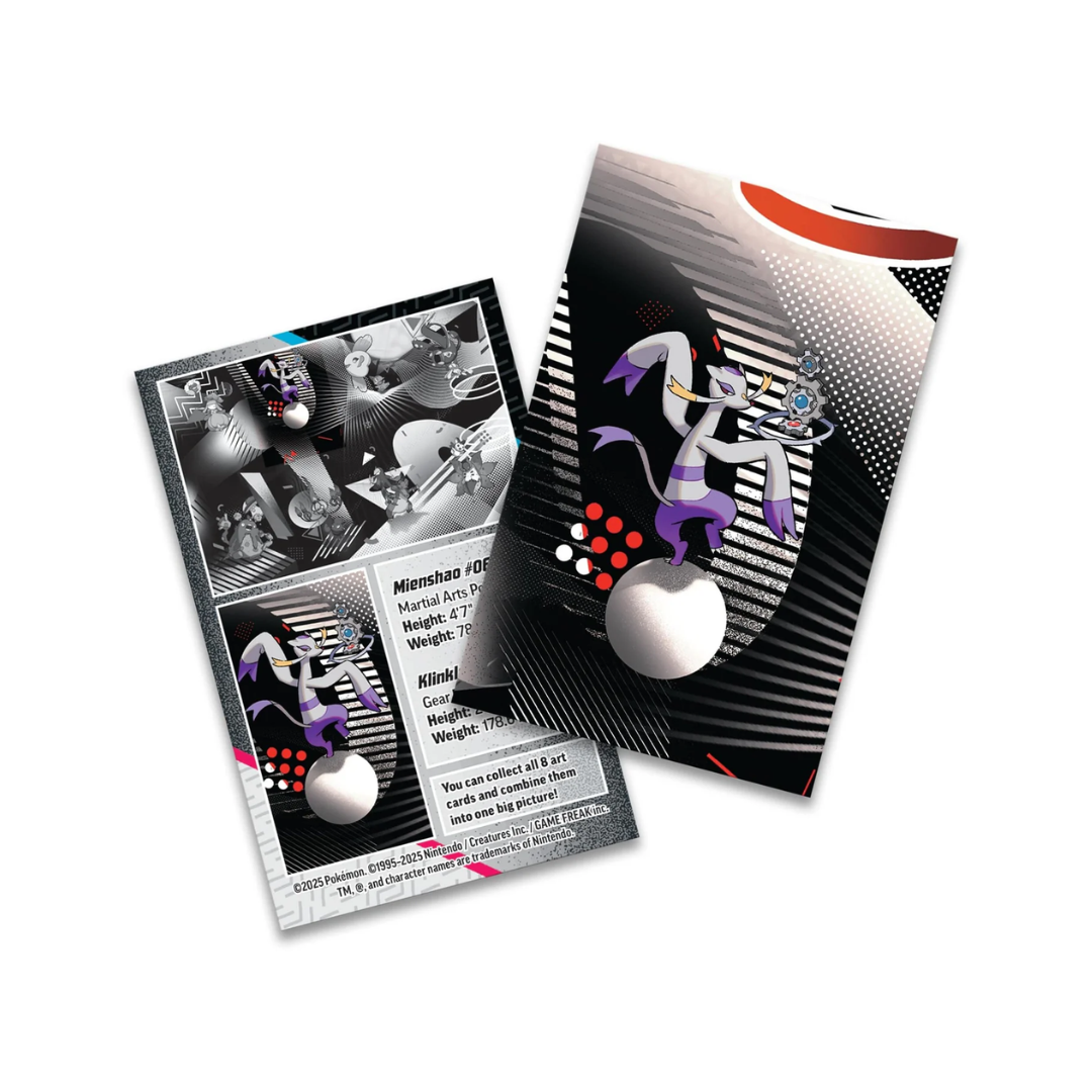 Pokemon Tcg: Unova: Black Bolt & White Flare Mini Tin Producto Aleatorio Ingles