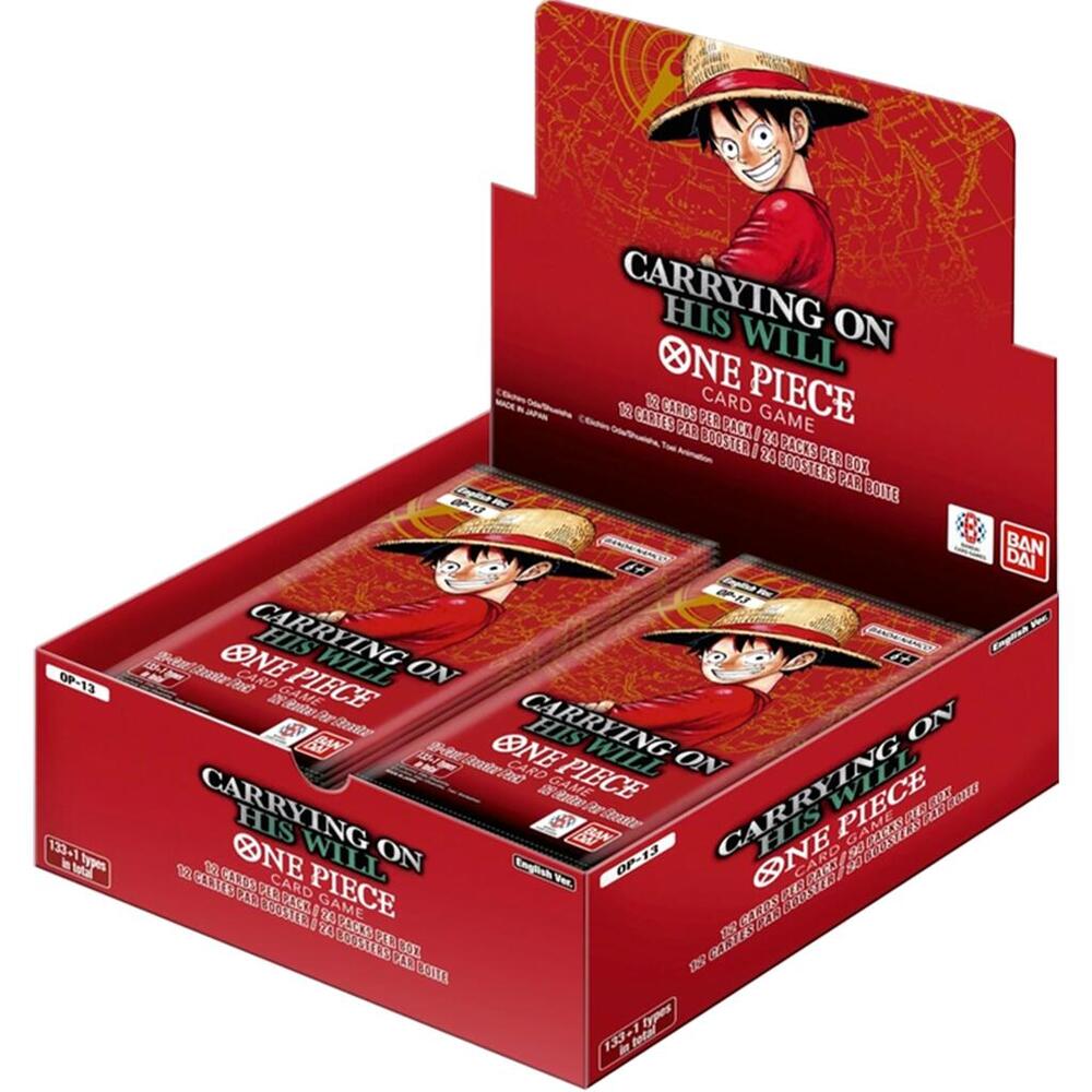 One Piece Card Game - OP-13 Carrying On His Will [OP-13] - Booster Display