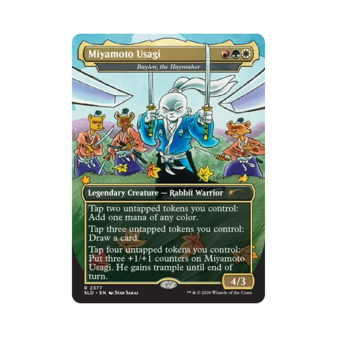 MTG Secret Lair - Teenage Mutant Ninja Turtles: Featuring Stan Sakai