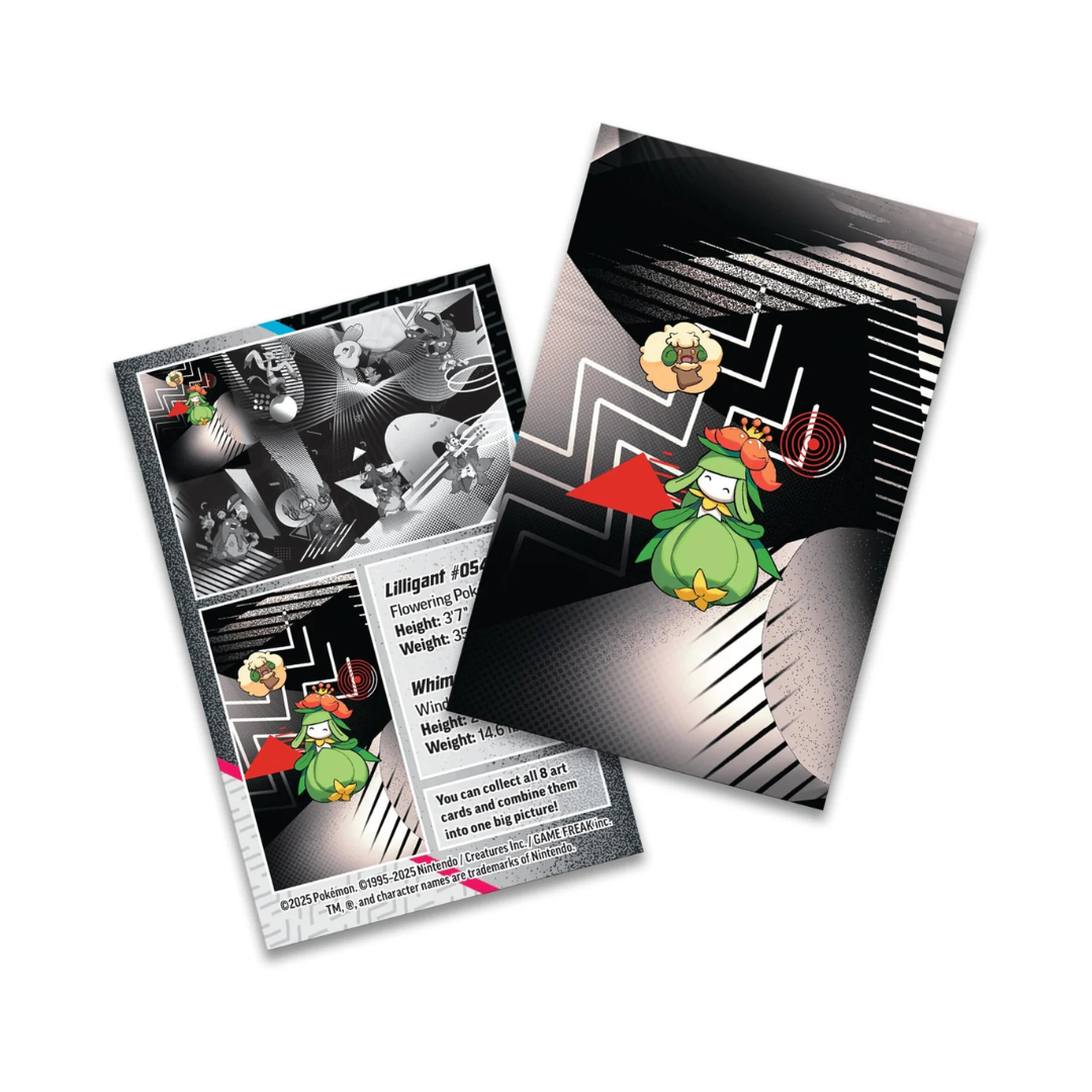 Pokemon Tcg: Unova: Black Bolt & White Flare Mini Tin Producto Aleatorio Ingles
