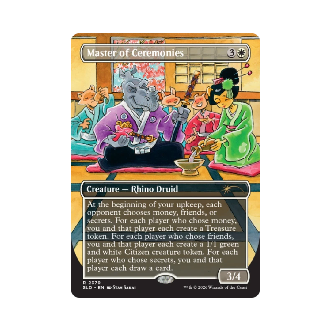 MTG Secret Lair - Teenage Mutant Ninja Turtles: Featuring Stan Sakai