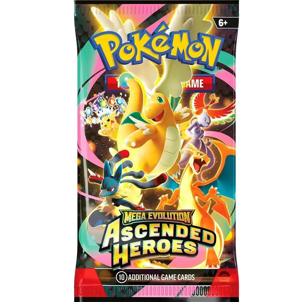 Pokemon Individual Pokémon TCG - Ascended Heroes - Booster individual- Inglés