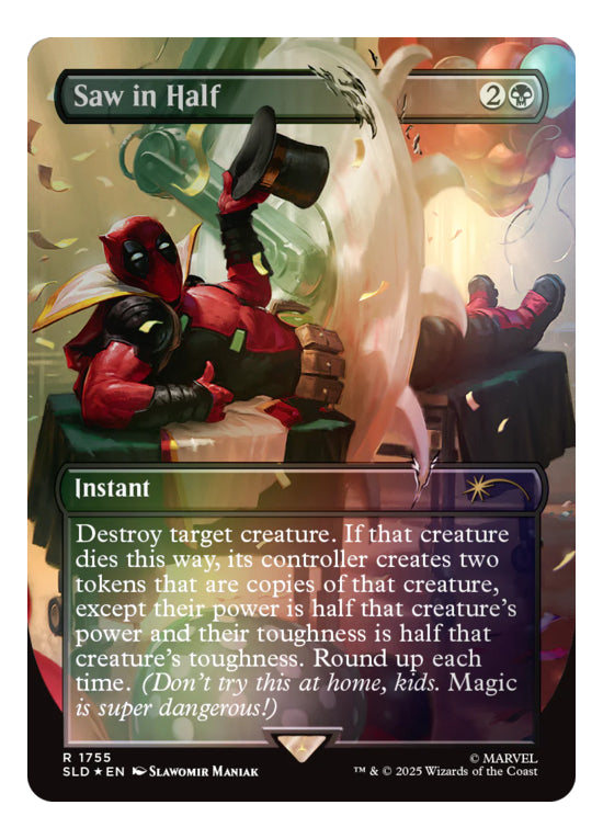 Mtg: Secret Lair - Marvel - Deadpool [foil] - Inglés