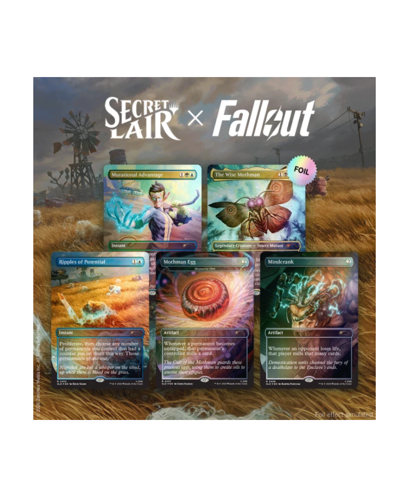 (PREVENTA) MTG Secret Lair - Fallout: Rad - Foil Edition