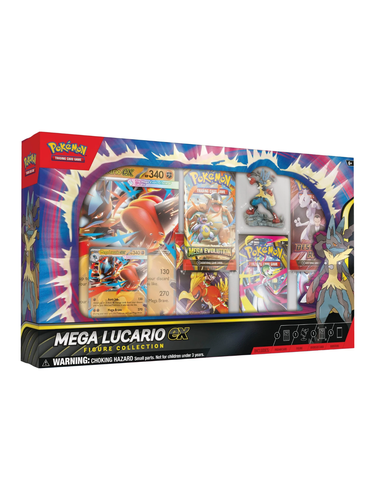 (PREVENTA) Pokémon TCG: Mega Lucario ex - Figure Collection - Ingles (APARTADO - LEER DESCRIPCION)