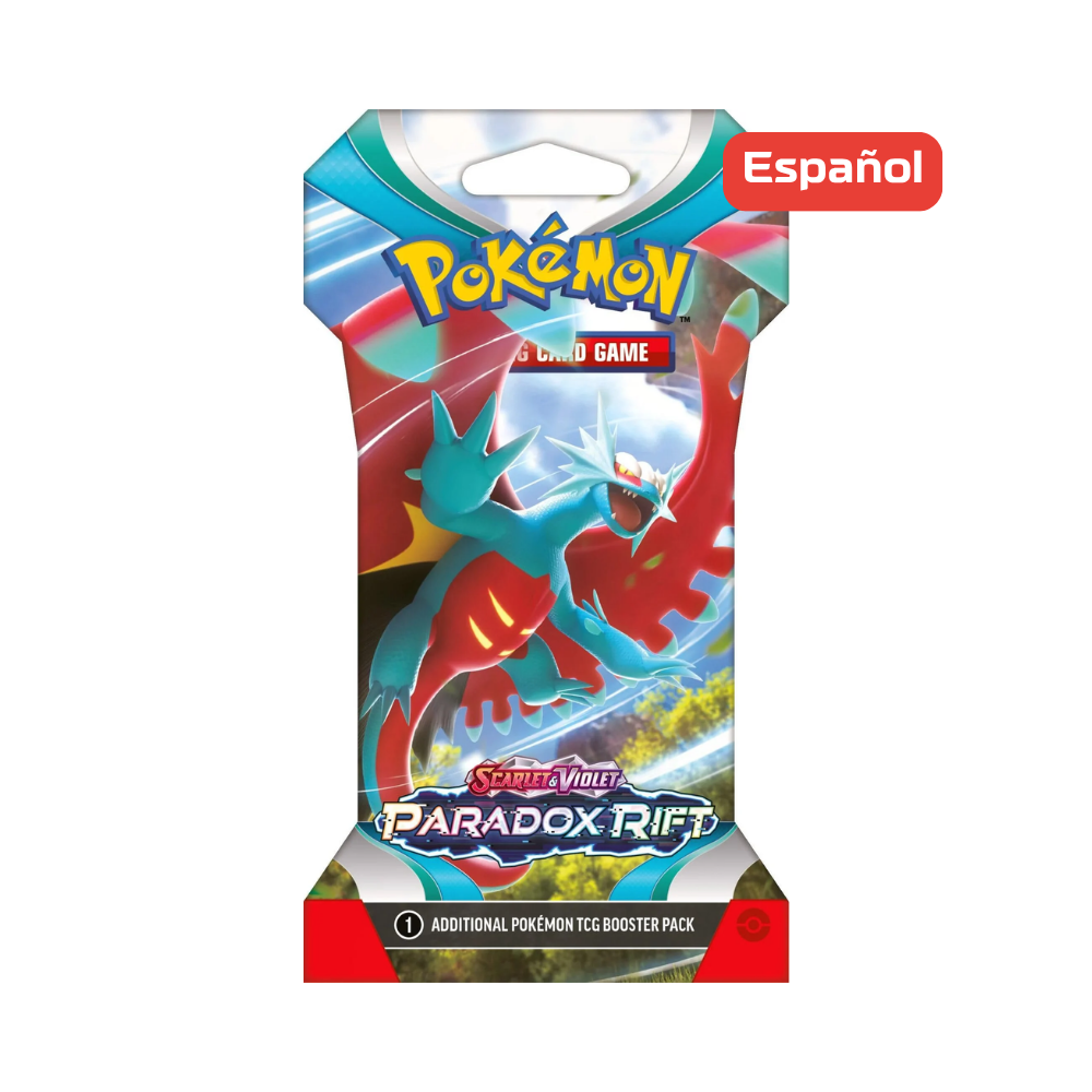 Pokémon TCG - Paradox Rift - Sleeved Booster - Español