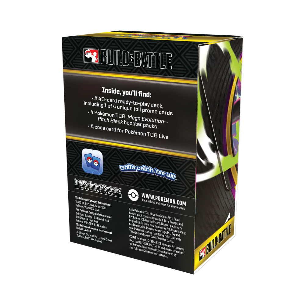 Pokémon TCG - Pitch Black - Build & Battle Box - Inglés