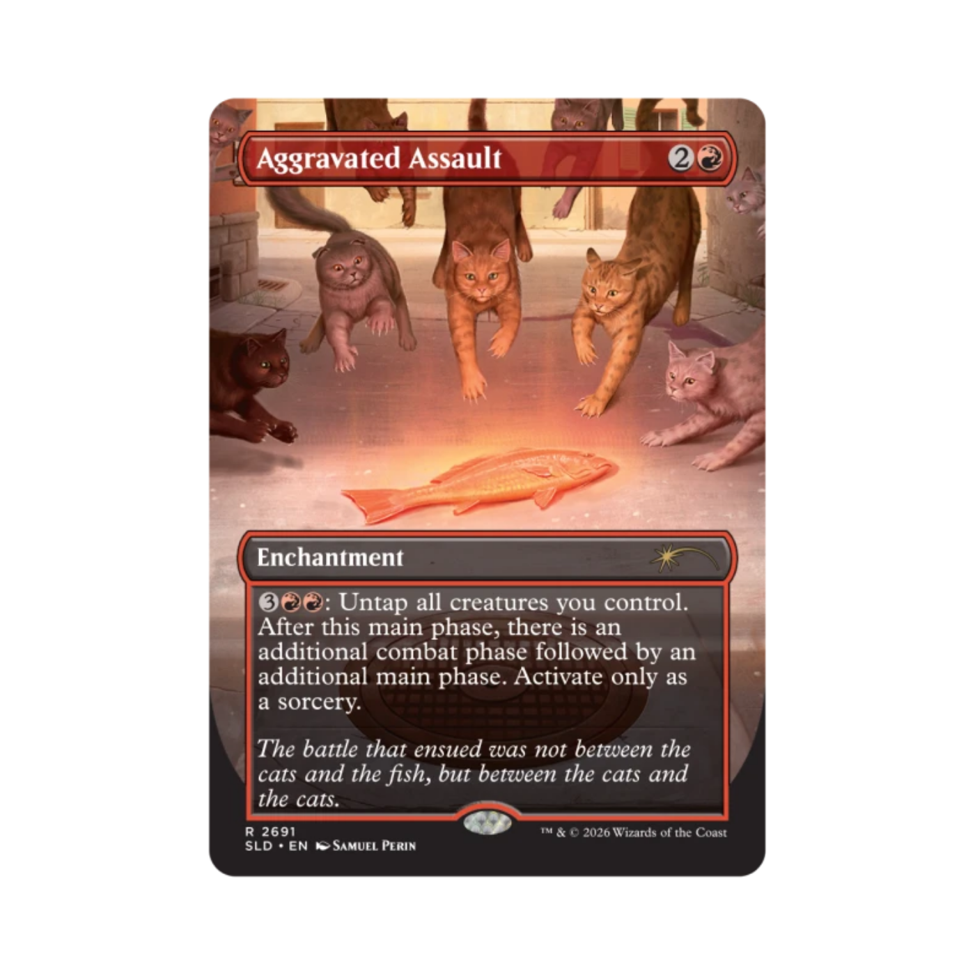 (PREVENTA) MTG Secret Lair - The Cats Are the Best - Cats of Chaos