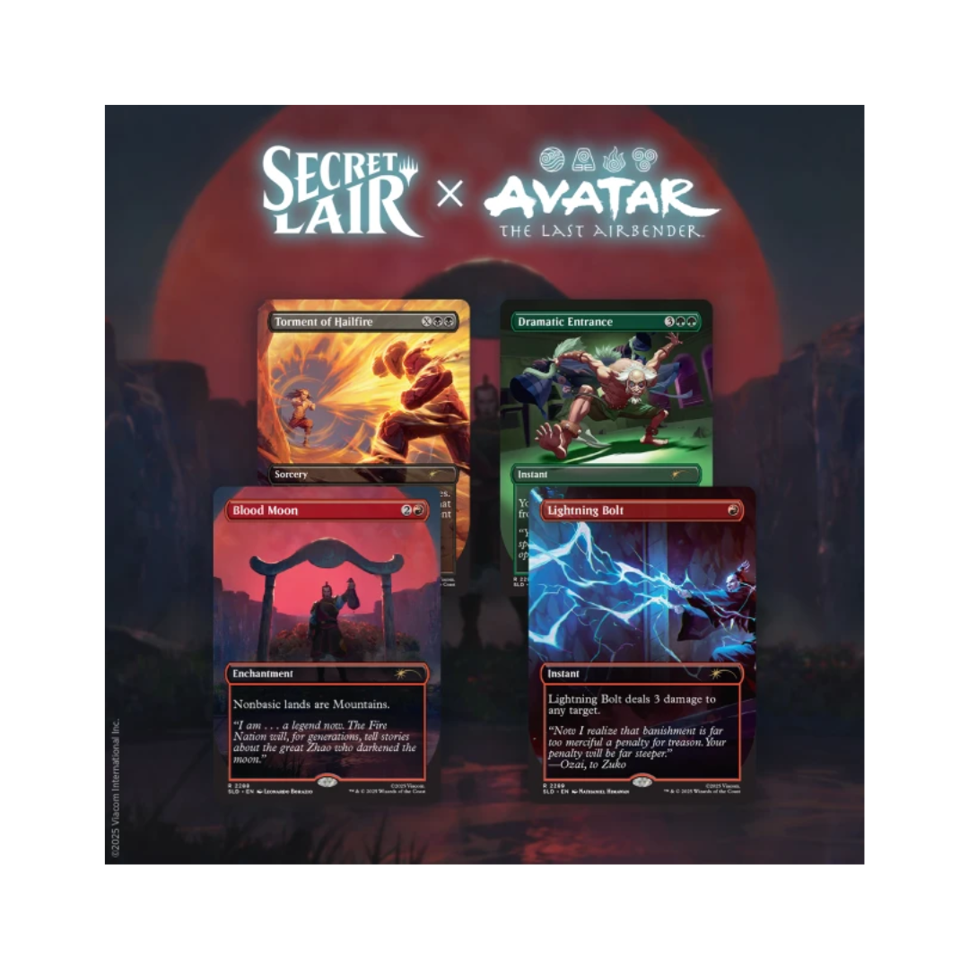 MTG Secret Lair - Avatar: Everything Changed