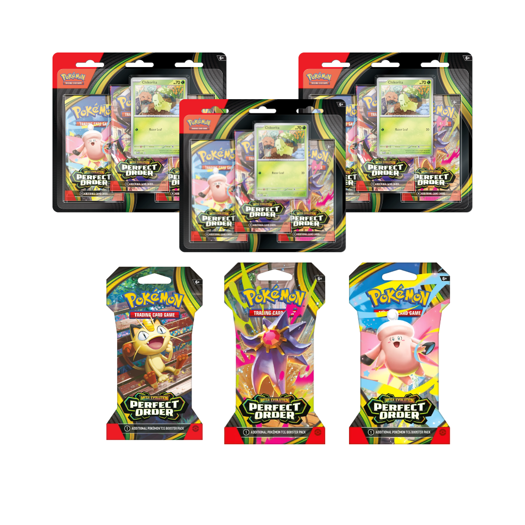 Combo (12 sobres) - Perfect Order - Blister Pack + Sleeved Booster