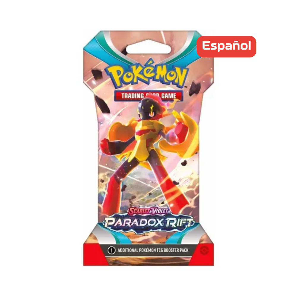 Pokémon TCG - Paradox Rift - Sleeved Booster - Español