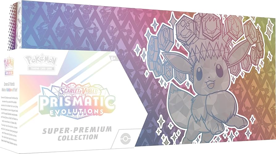 (PREVENTA EXCLUSIVA) Pokémon TCG: Super Premium Collection - Prismatic Evolution Inglés (APARTADO, LEER DESCRIPCION)