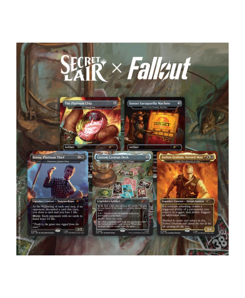 (PREVENTA) MTG Secret Lair - Fallout: Welcome to New Vegas