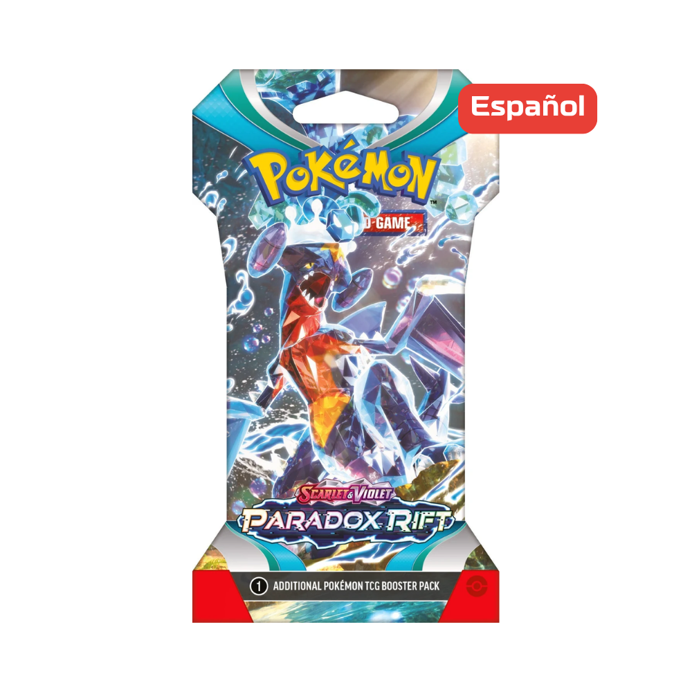 Pokémon TCG - Paradox Rift - Sleeved Booster - Español