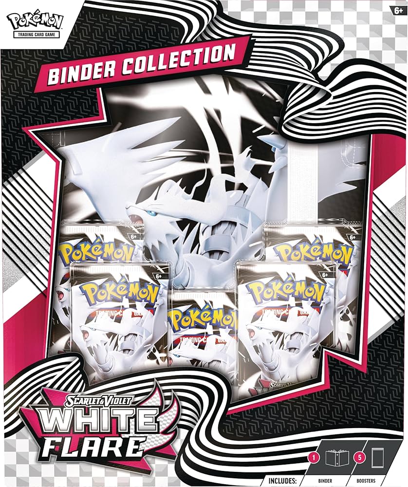 Pokémon TCG: Unova WHITE FLARE- Binder Collection
