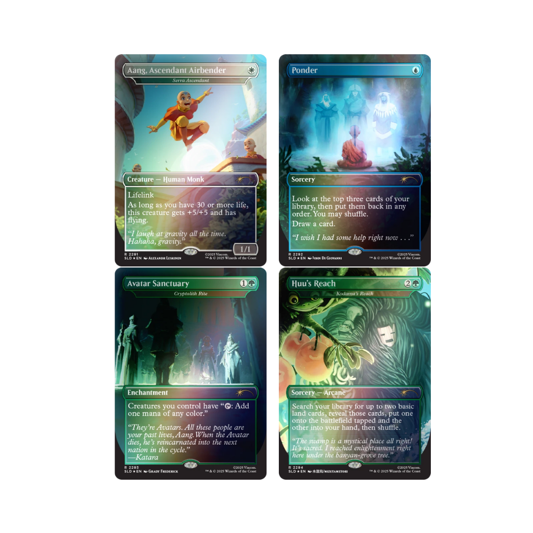 MTG Secret Lair - Avatar: A Lot to Learn [Foil]