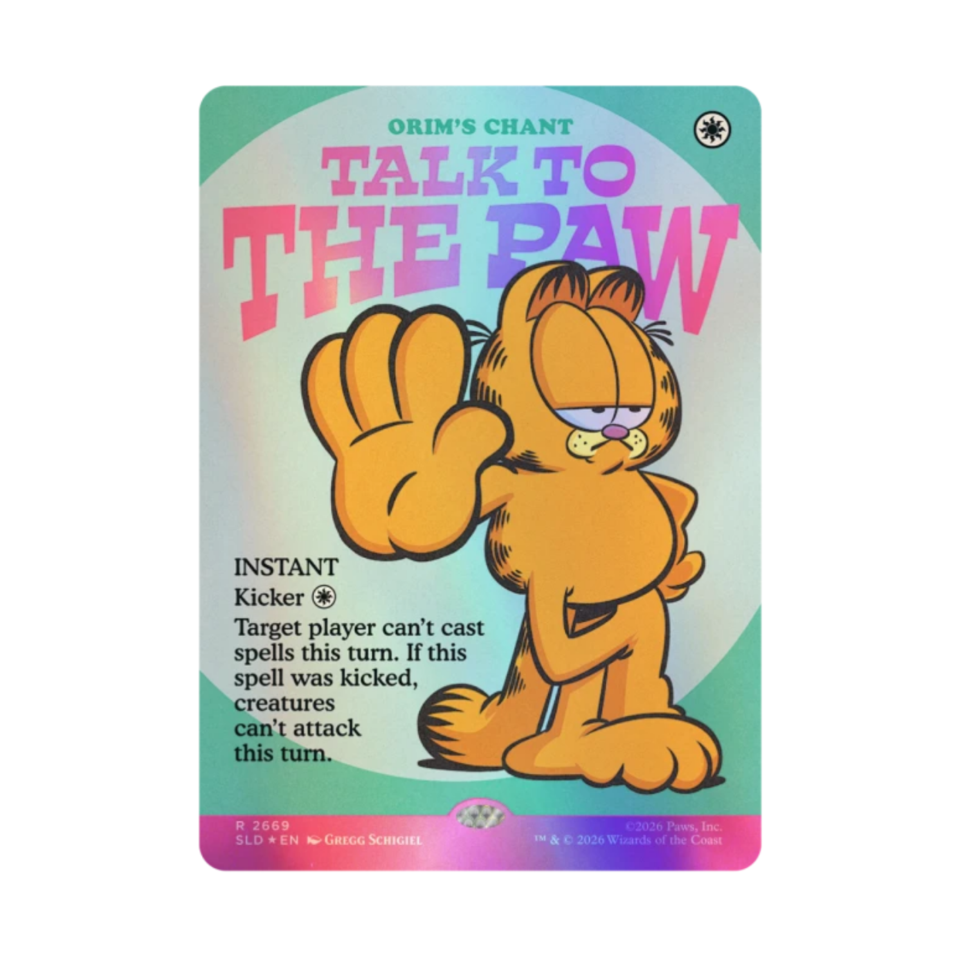 (PREVENTA) MTG Secret Lair - The Cats Are the Best - Motivationally Challenged - Foil