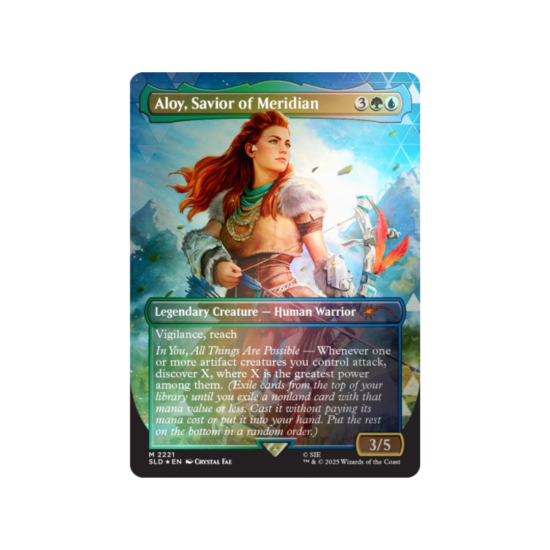 (VENTA ANTICIPADA) MTG Secret Lair - Playstation - Horizon: Into the Forbidden West [Foil]