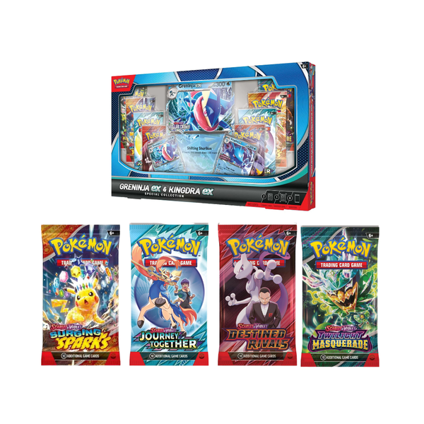Pokemon TCG - Greninja EX & Kingdra EX - Special Collection Exclusive