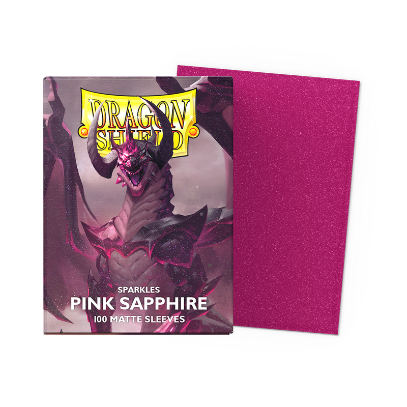 Mica Standard Matte - Dragon Shield - Sparkles Pink Sapphire