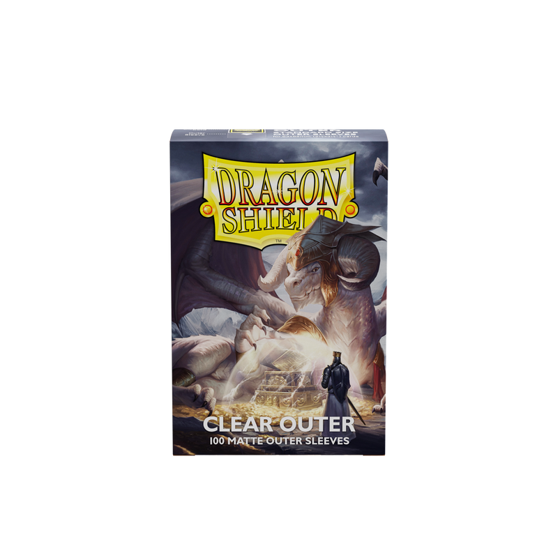 Mica Standard Matte Outer - Dragon Shield - Clear