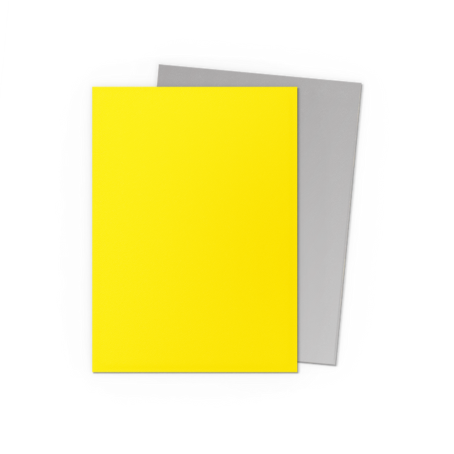 Mica Standard Dual Matte - Dragon Shield - Yellow & Silver