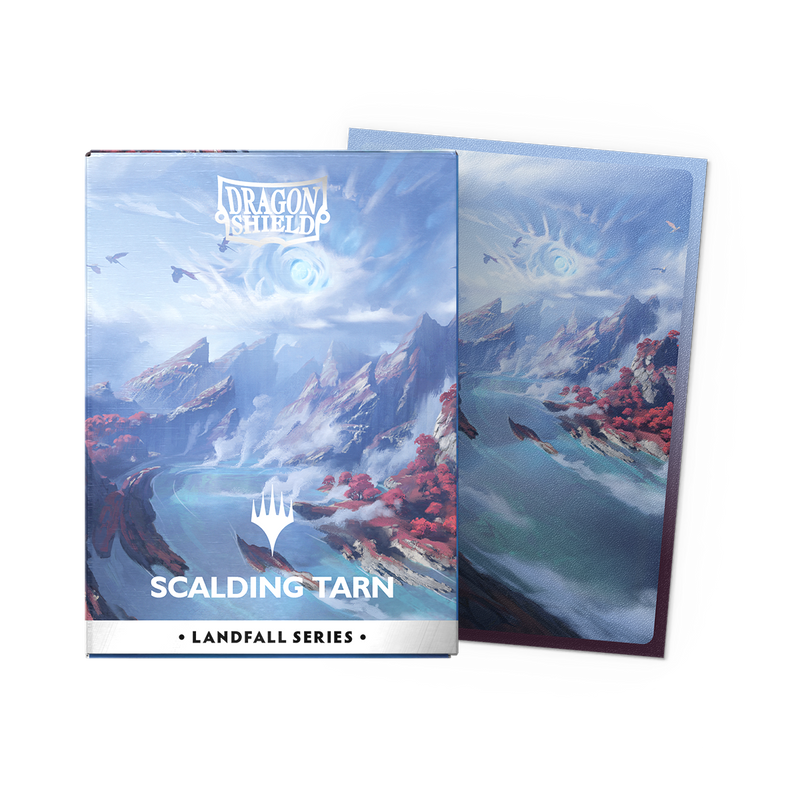 Mica Standard Dual Matte - Dragon Shield - MTG Landfall Series - Scalding Tarn Art