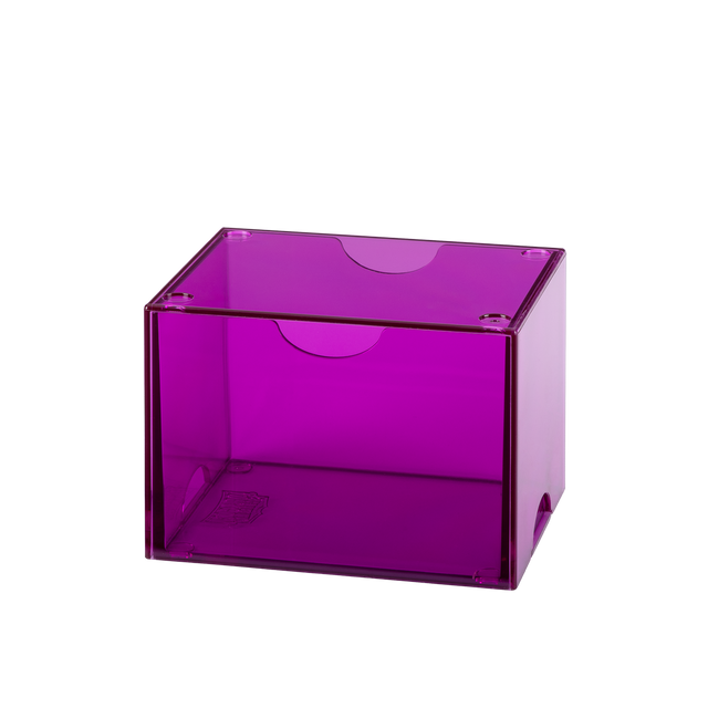 Dragon Shield - Deckbox - 100+ Strongbox - Clear Purple