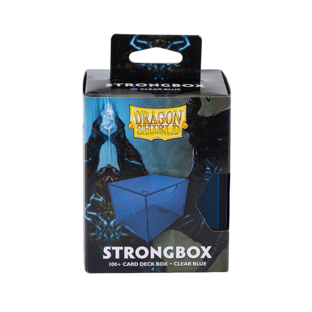 Dragon Shield - Deckbox - 100+ Strongbox - Clear Blue