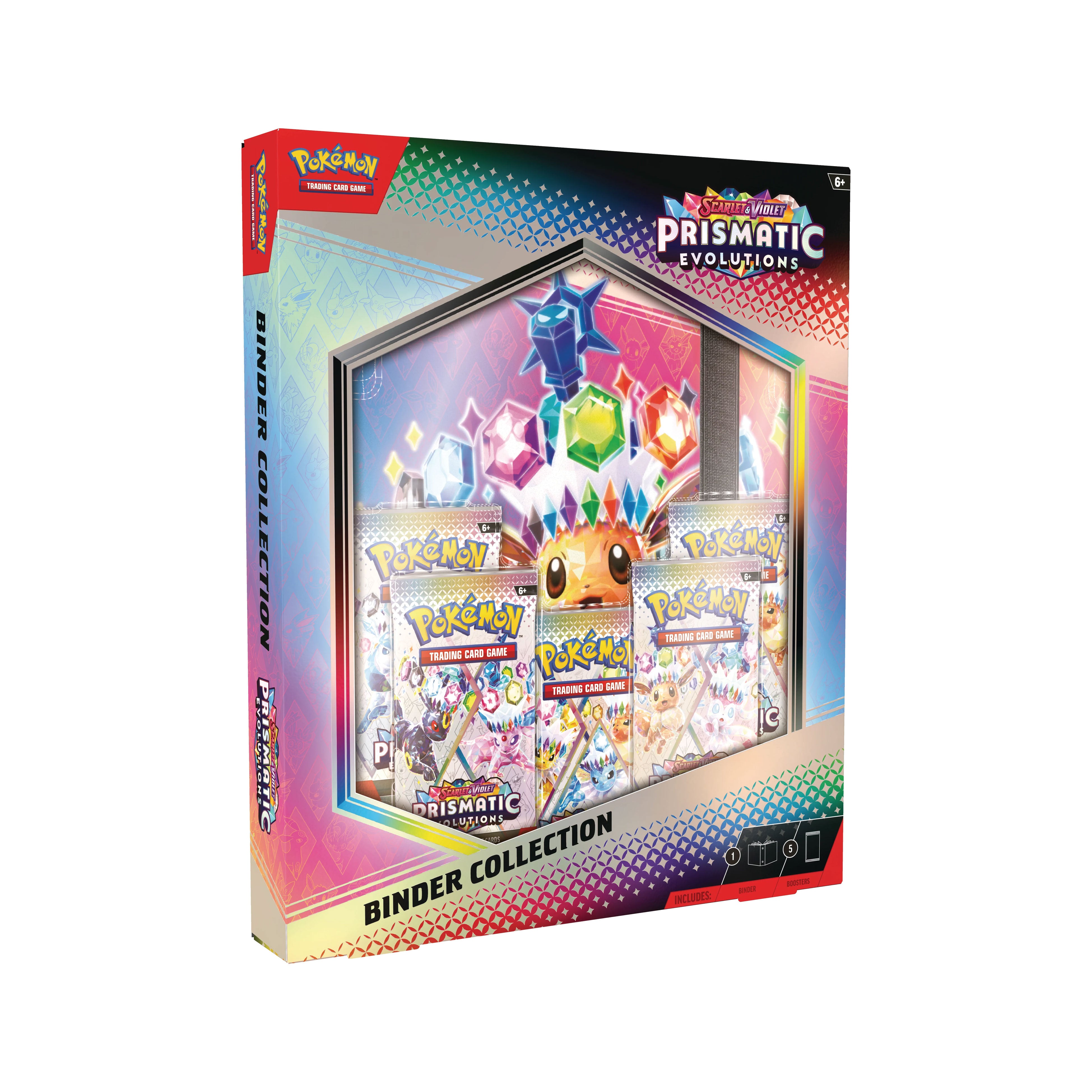 (PREVENTA) Binder Collection Prismatic Evolutions - INGLÉS (APARTADO LEER DESCRIPCION)