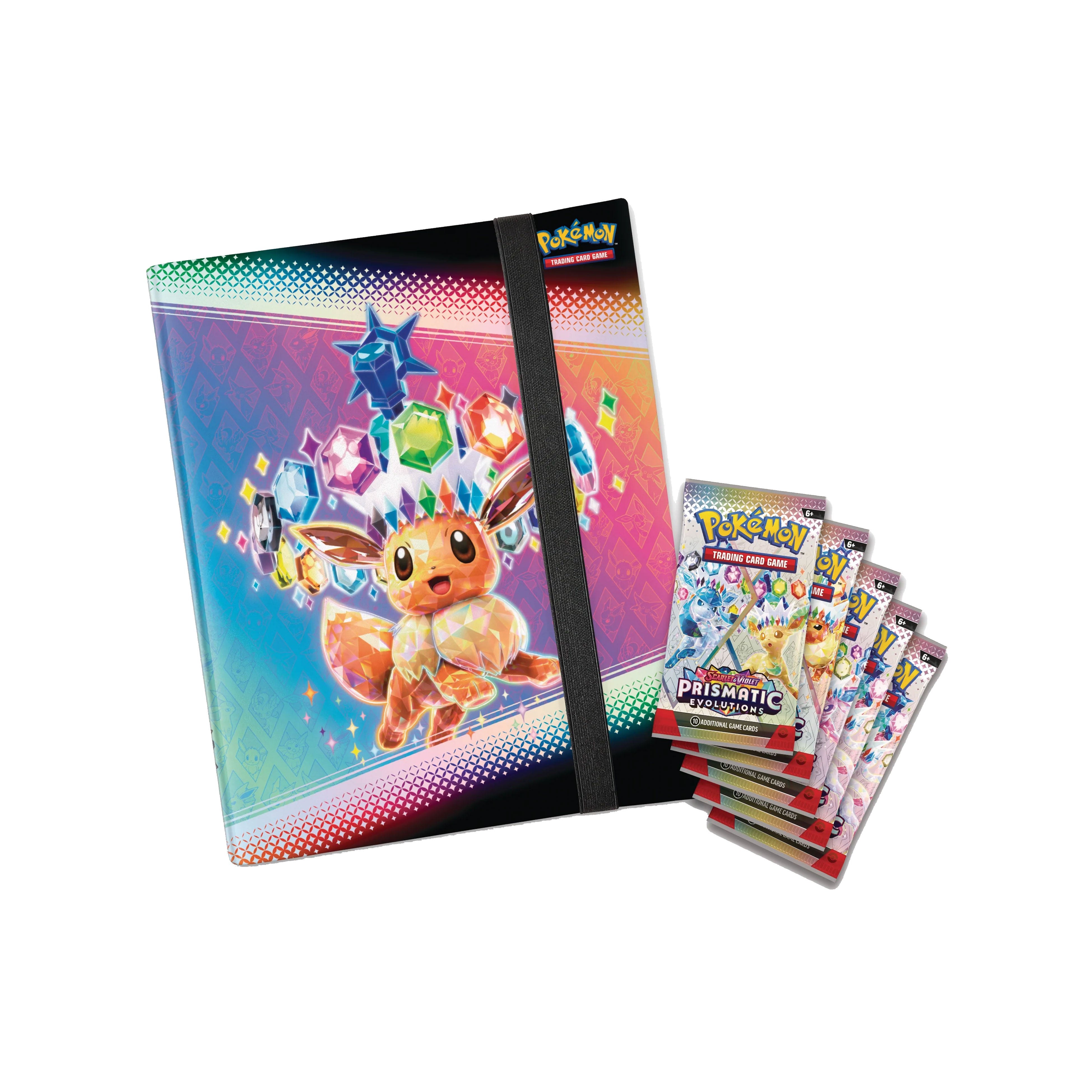 (PREVENTA) Binder Collection Prismatic Evolutions - INGLÉS (APARTADO LEER DESCRIPCION)