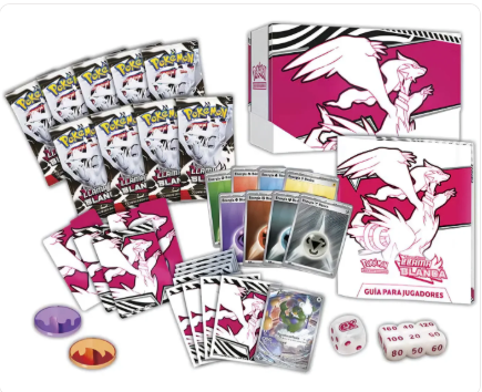Pokémon TCG: Unova WHITE FLARE - Elite Trainer Box (Español)