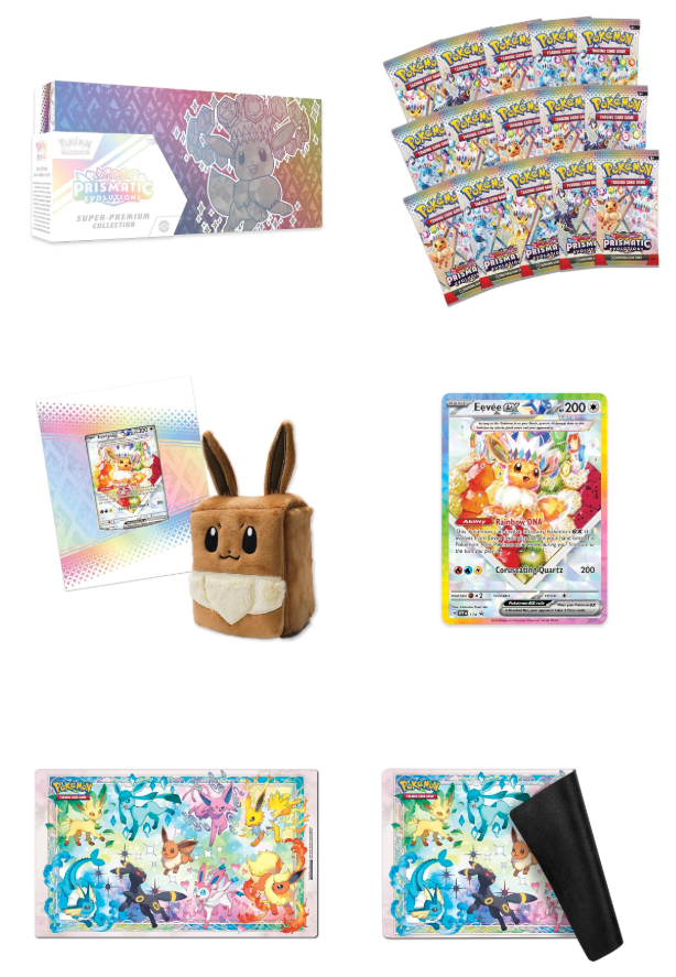 (PREVENTA EXCLUSIVA) Pokémon TCG: Super Premium Collection - Prismatic Evolution Inglés (APARTADO, LEER DESCRIPCION)