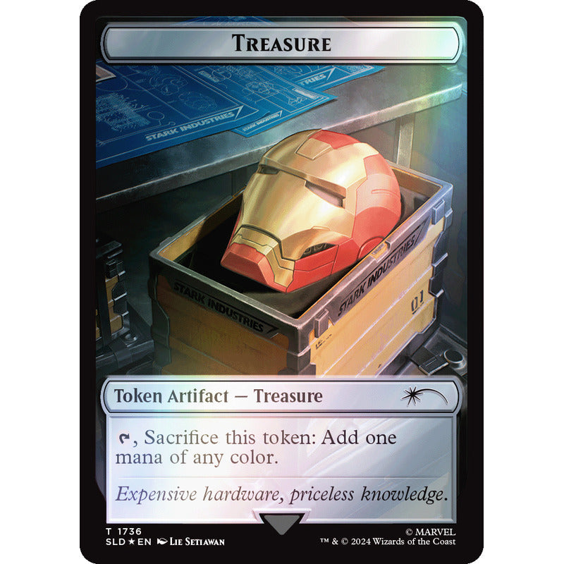 Mtg: Secret Lair Marvel - Iron Man [foil]