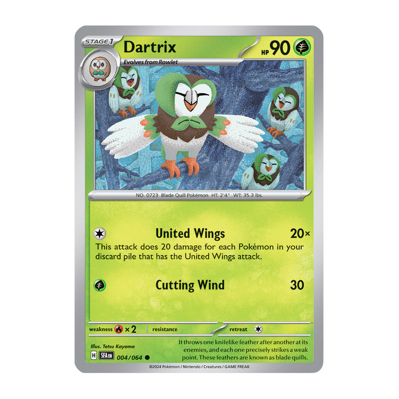 Pokémon Tcg: Shrouded Fab - 004/064 - Dartrix