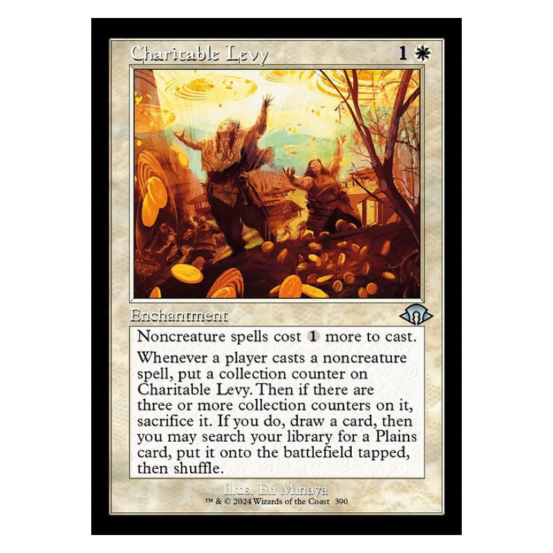 Mtg: Mh3 - 390 - Charitable Levy [retro Foil]