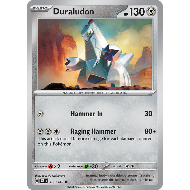 Pokémon Tcg: Stellar Crown - 106/142 - Duraludon