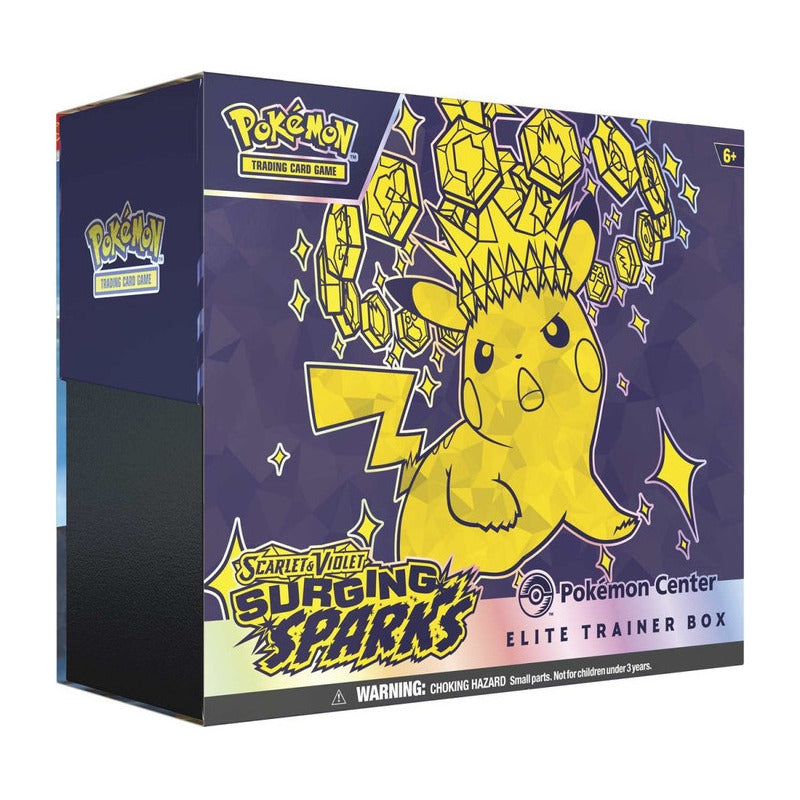 Surging Sparks - Pokemon Center - Elite Trainer Box Etb Tcg