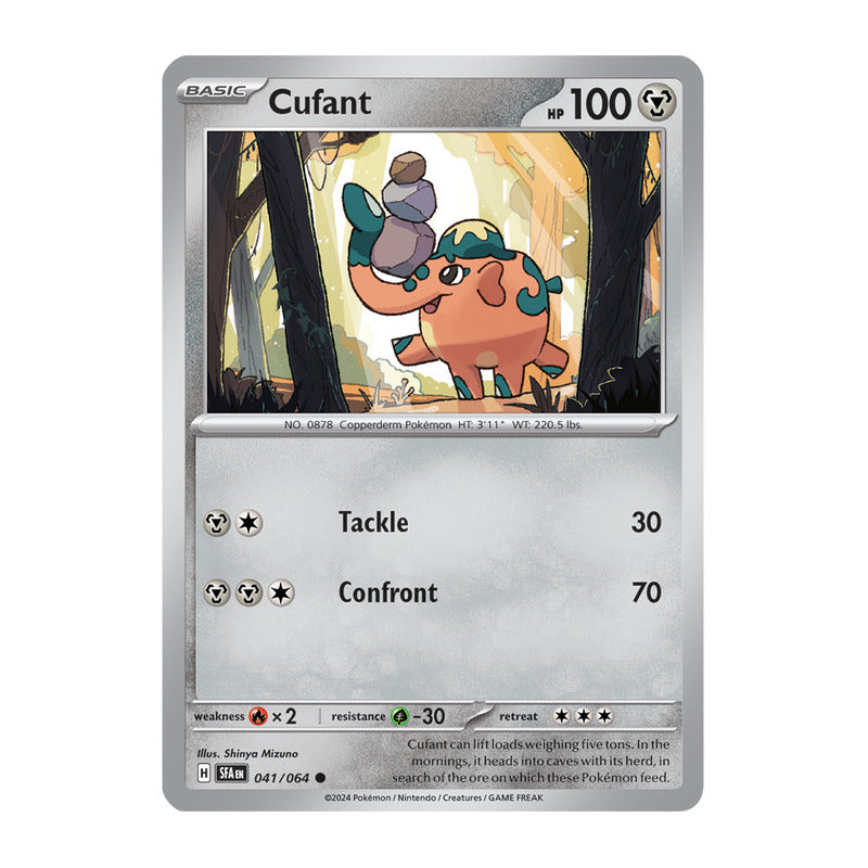 Pokémon Tcg: Shrouded Fab - 041/064 - Cufant [reverse]