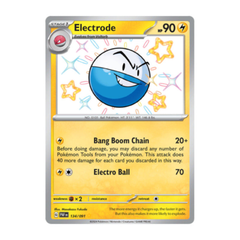 Paldean Fates - 134/091 - Electrode (shiny)