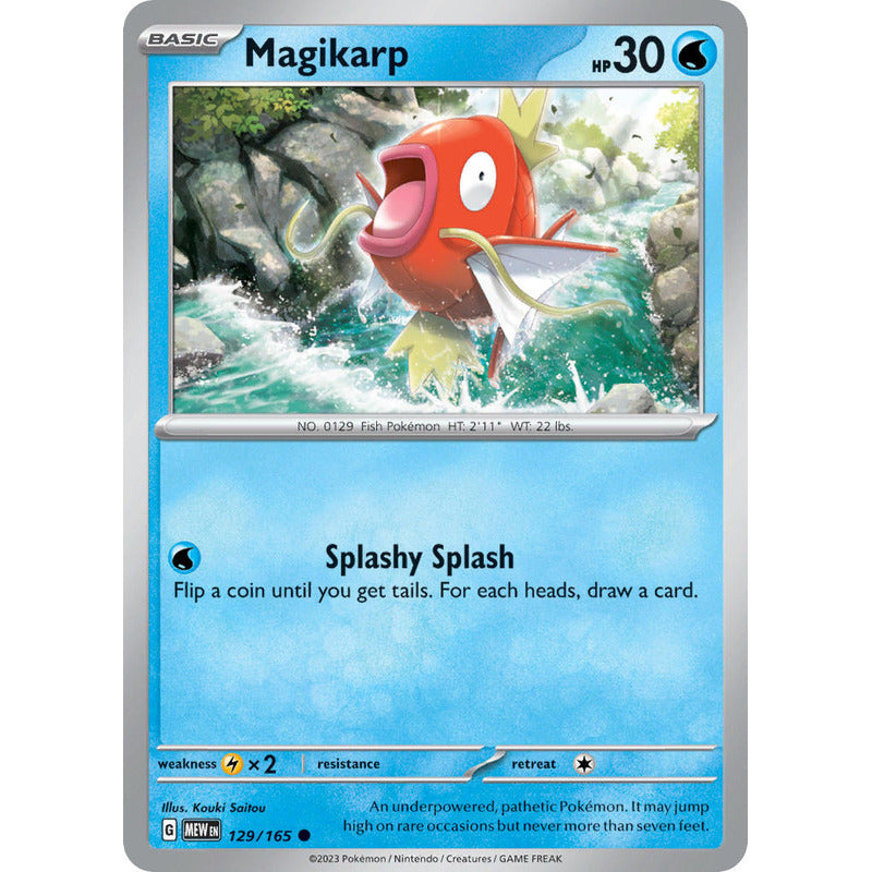 Pokémon Tcg: 151 - 129/165 - Magikarp