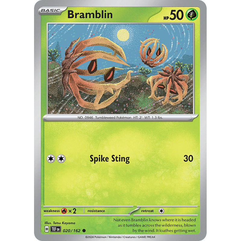 Temporal Forces - 020/162 - Bramblin (reverse)