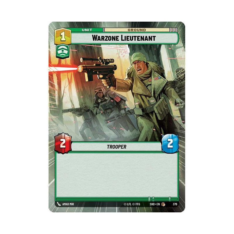 Star Wars Tcg: Sotg - 379 - Warzone Lieutenant [hyperspace]