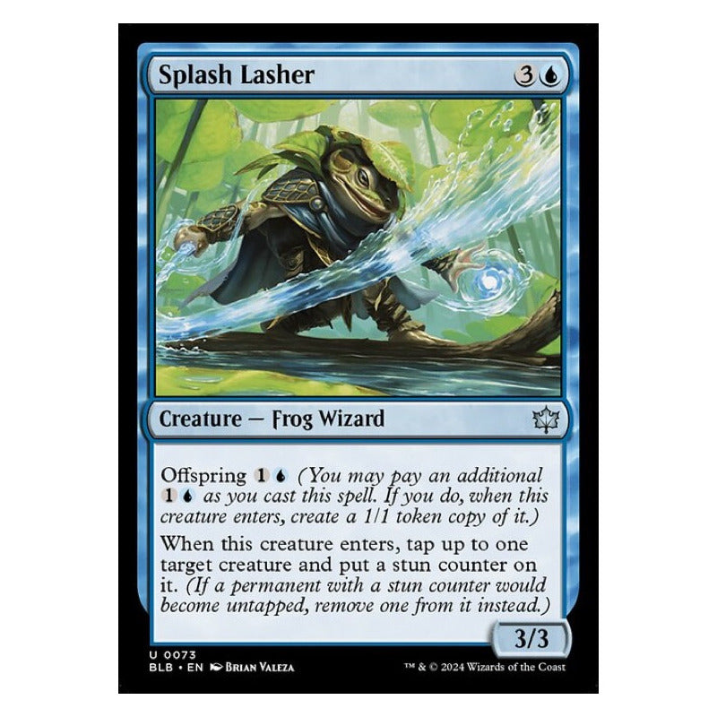 Mtg: Bloomburrow - 073 - Splash Lasher [foil]