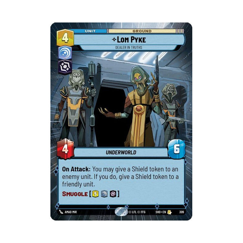 Star Wars Tcg: Sotg - 309 - Lom Pyke - Deal (r) [hyperspace]