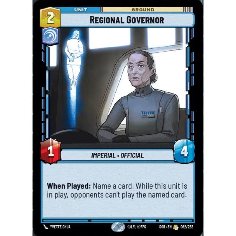 Star Wars: Sor - 062/268 - Regional Governor