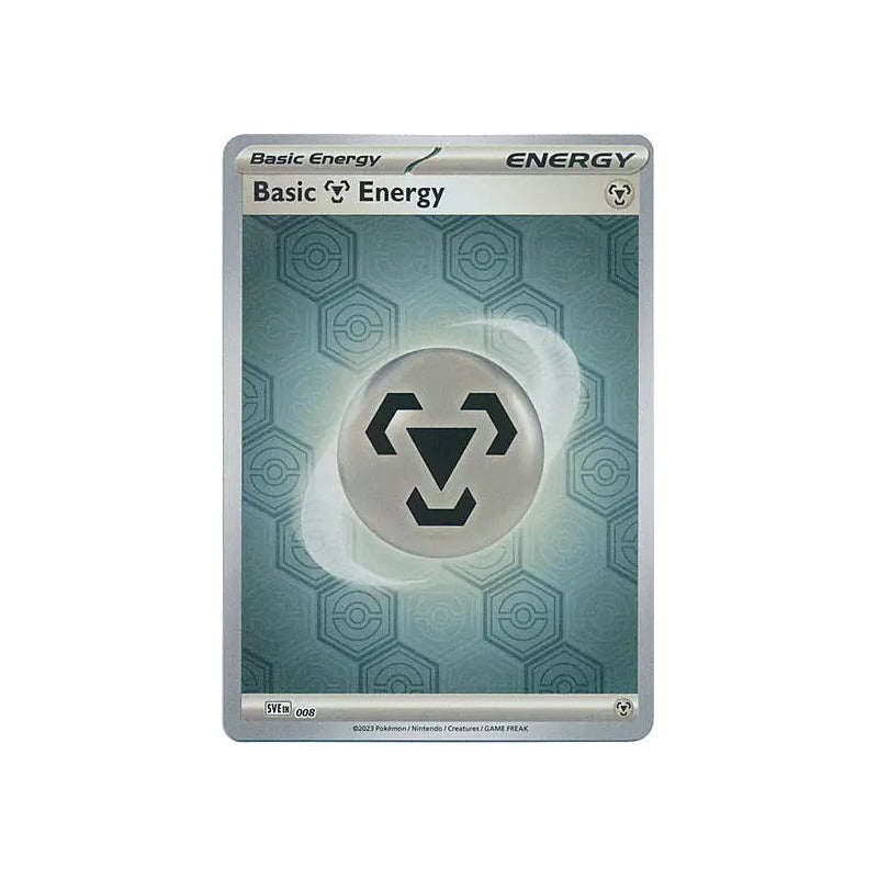 Pokémon Tcg: Shrouded Fab - Basic Metal Energy [reverse]